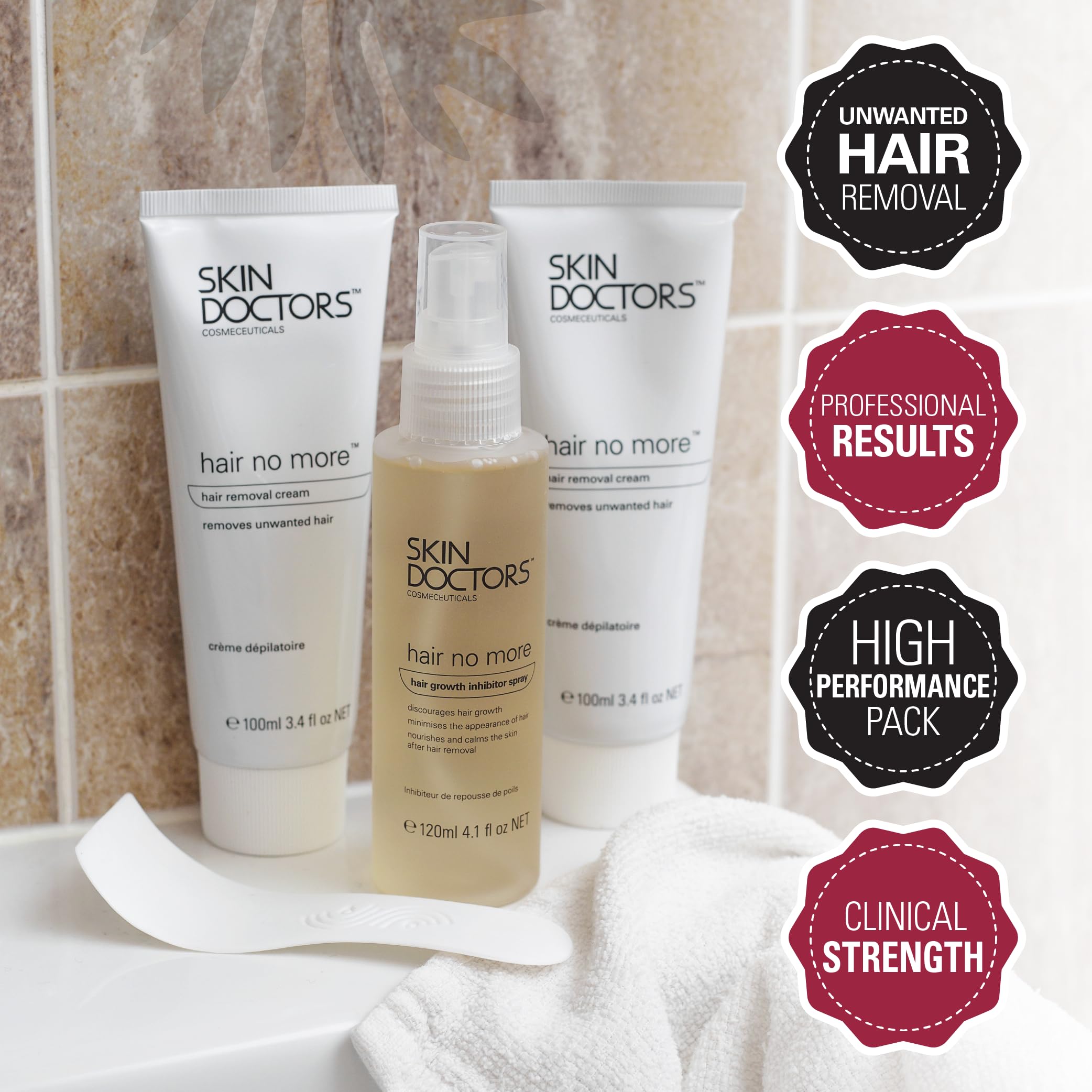 Amazon.com : Skin Doctors Hair No More Hair Removal System Pack